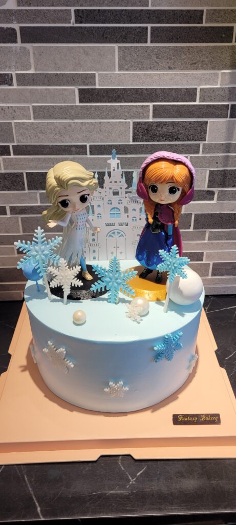 Frozen Themed Customize Cake