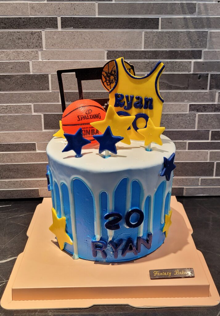 Basketball Themed Customize Cake No.2
